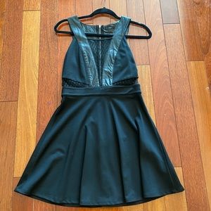Fora Little Black dress with sheer detail LBD - M